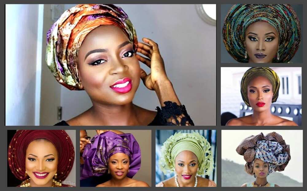 Latest gele styles and how to tie them