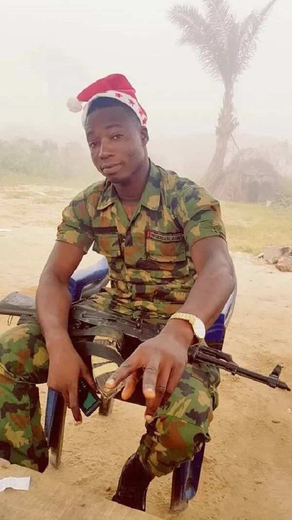 How Army officer almost killed a lady on her way to Onitsha (photos)