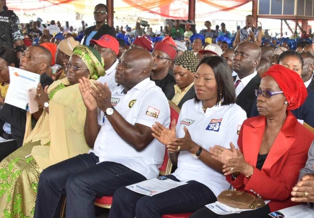 Ambode, government officials and guests at the event. Credit: Lagos Press