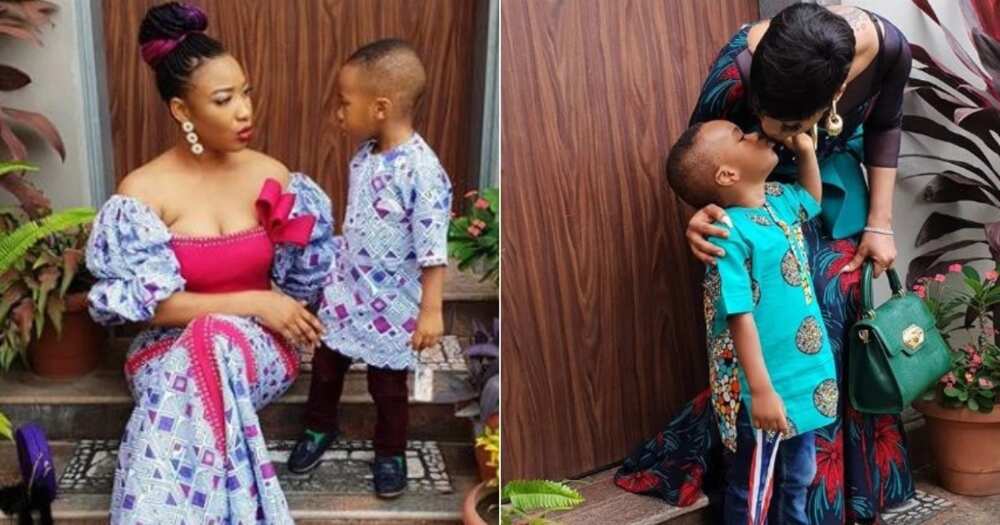 Mummy goals: X adorable moments that prove Tonto is doing a great job with King Andre