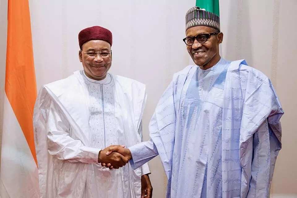 BREAKING: President Buhari attends Nigeria-Niger signing ceremony of MOU on refinery