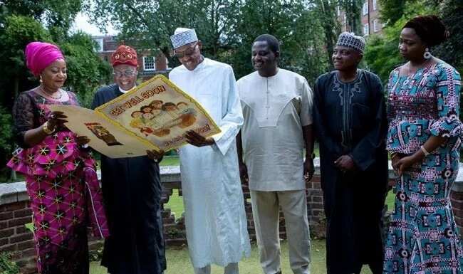 May God reward those praying for me - Buhari says in London