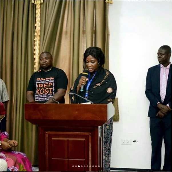 Mercy Johnson first assignment as Kogi state special assistant (Photos)