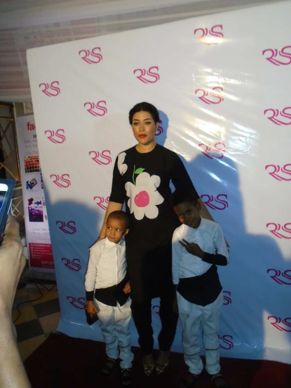 Rukky Sanda Exposes Bosom As She Premiere's Movie "Dark"