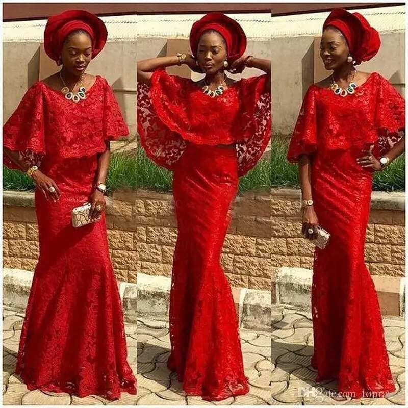 Cape dresses 2017: Best designs red