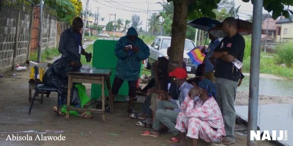 Amuwo Odofin LG residents vote peacefully in the ongoing council polls Amuwo Odofin LG residents vote peacefully in the ongoing council polls