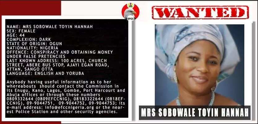 See the people declared wanted by EFCC