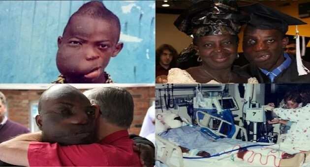 Igbo boy to give back to the society as her survives mouth tumor in U.S (photos/video)