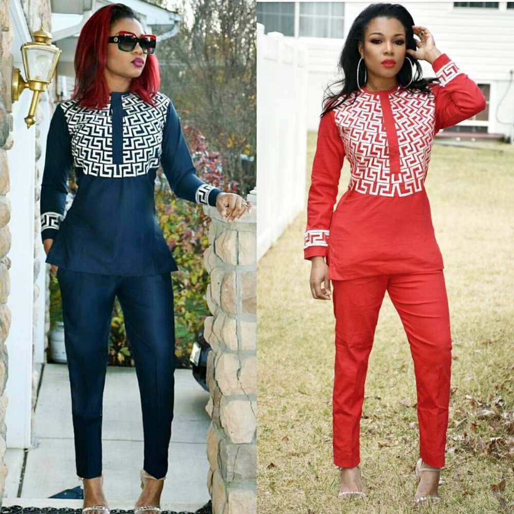 Buba and sokoto designs for ladies - Legit.ng