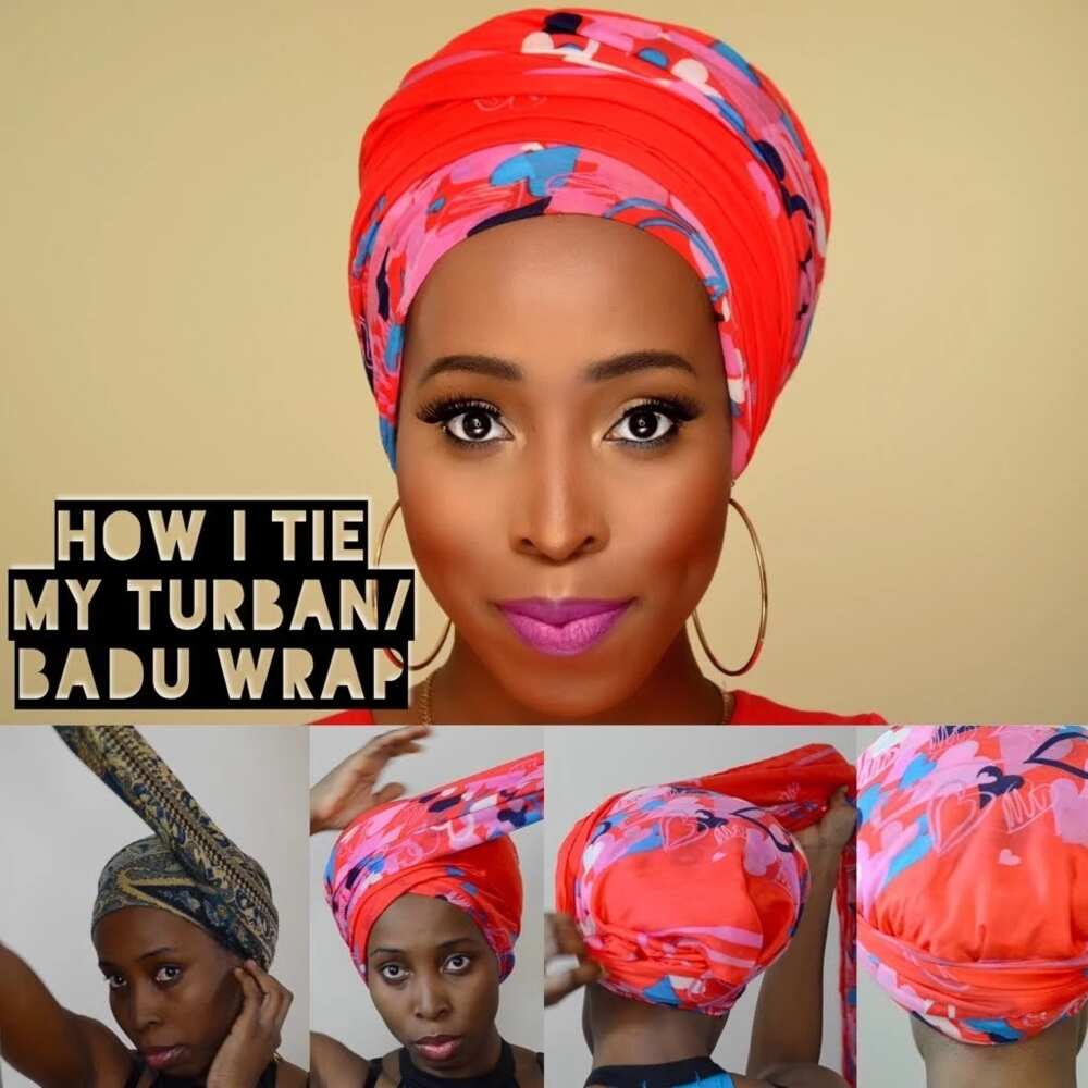 The simple ways to tie turban cap
