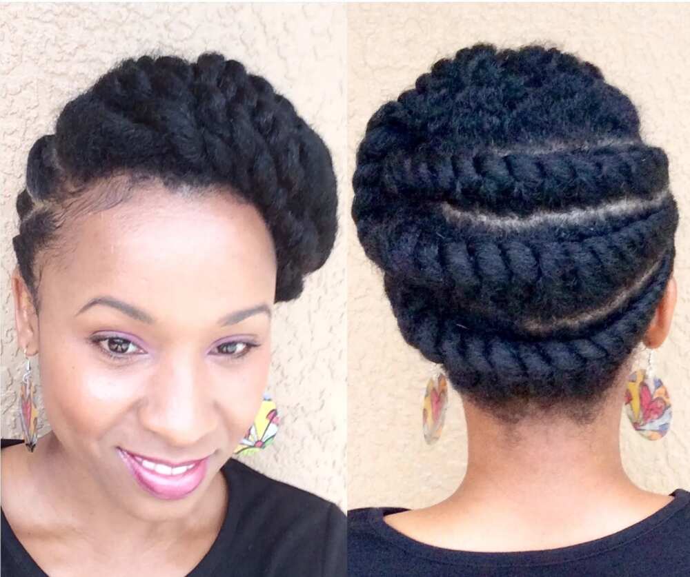 Natural flat twist