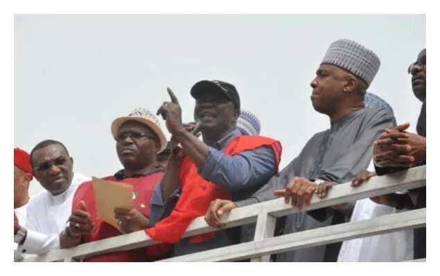Image result for buhari nlc