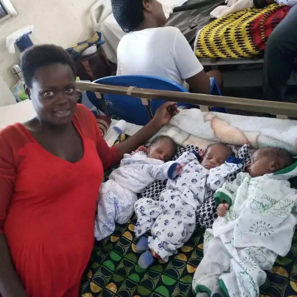 Parents need N60,000 for hospital bill after delivery of triplets (photos)