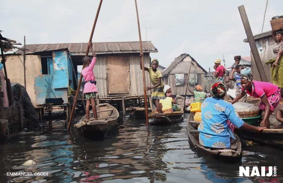 Trading Among Makoko Slum Dwellers