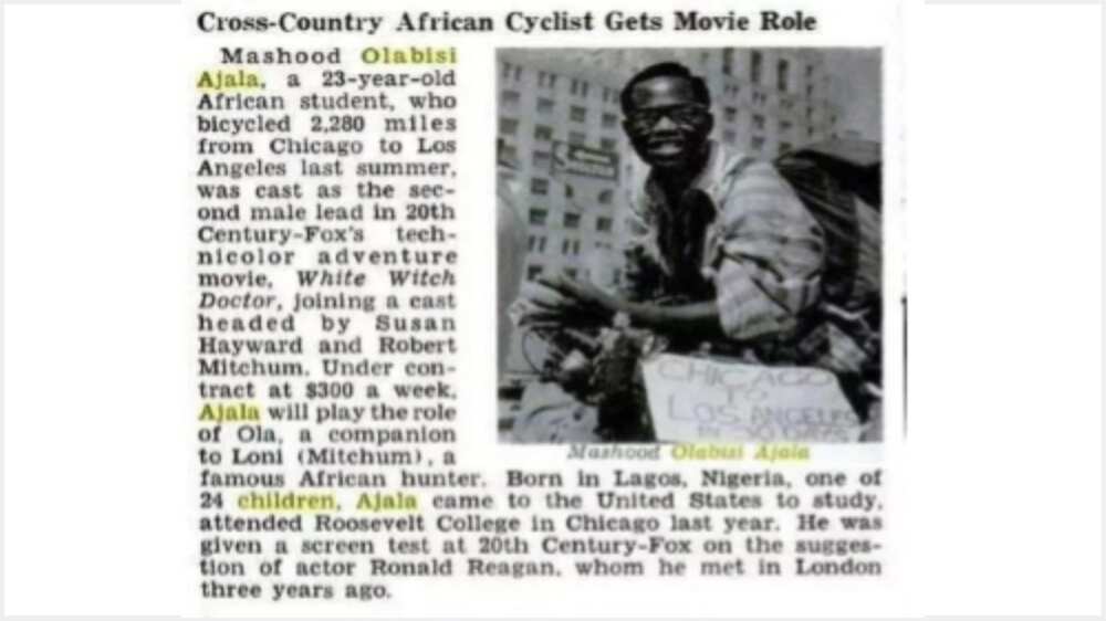 RETRO: The Life and times of Ajala, the first Nigerian to travel round the world