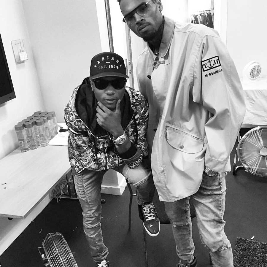 Wizkid and Chris Brown on tour