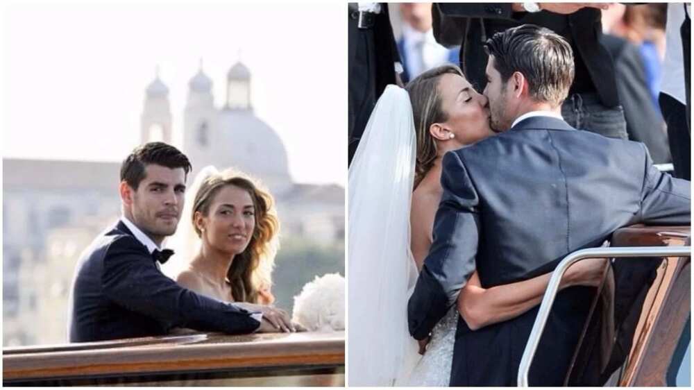 Alvaro Morata officially weds his fiancee Alice Campello