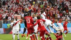 Yussuf Poulsen's second half goal was all Denmark needed to claim their first win at the ongoing FIFA 2018 World Cup in Russia