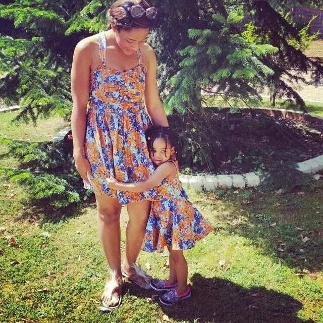Amara Nwankwo with her daughter