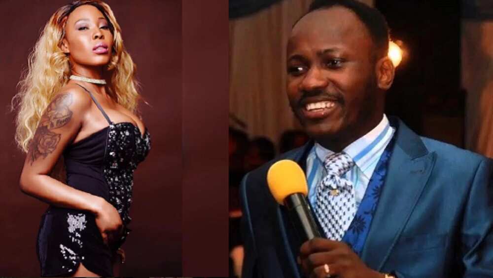 Stephanie Otobo releases BBM chats between Apostle Suleman and herself, when the going was good and when they had issues