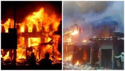 Tears as massive fire destroys 50 shops at Calabar market (video)