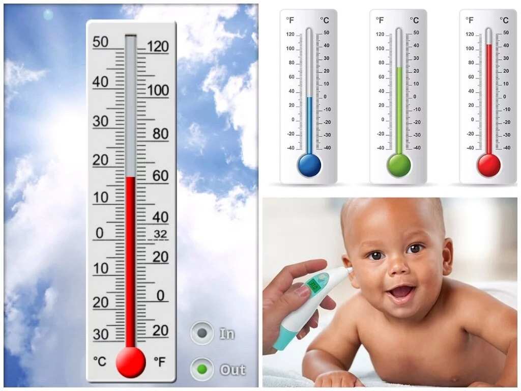 different types of thermometers and their names