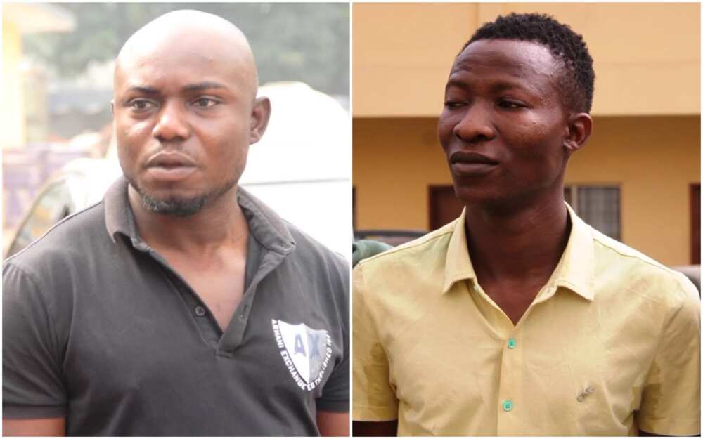 The alleged fraudsters were arrested from Lagos and Ogun state. Photo source: EFCC