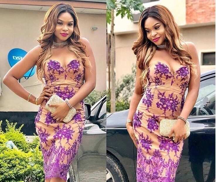 Latest Aso Ebi lace styles in Nigeria 2018