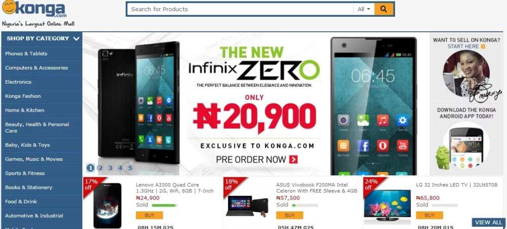 Online shopping sites in Nigeria