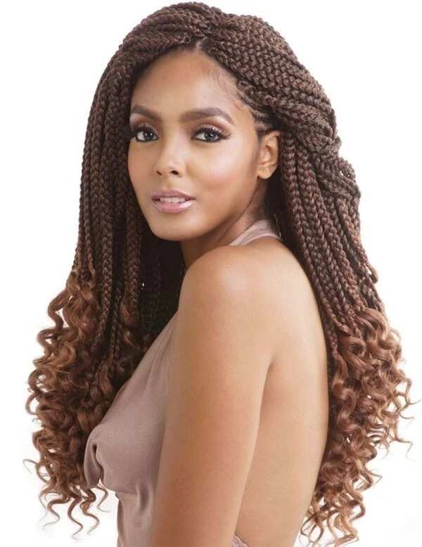 Braids natural look