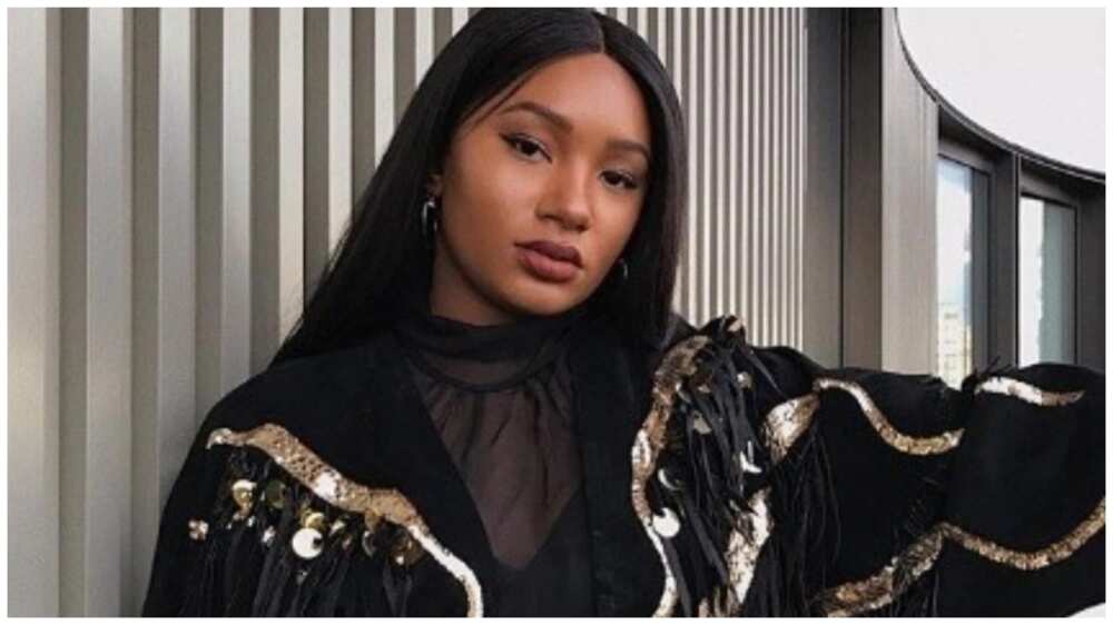 A photo of Temi Otedola. A photo of Temi Otedola.