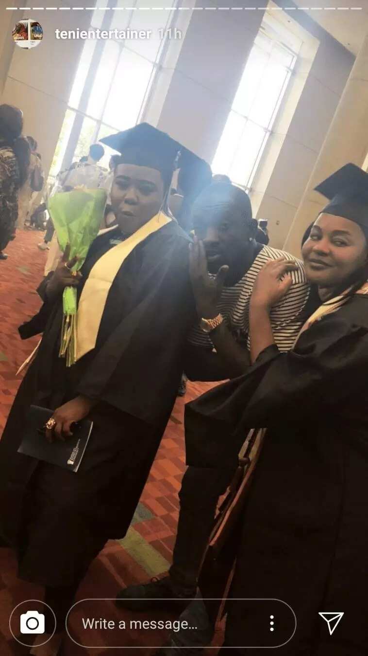 Nigerian singer Teni graduates from the University of Georgia (Photos)