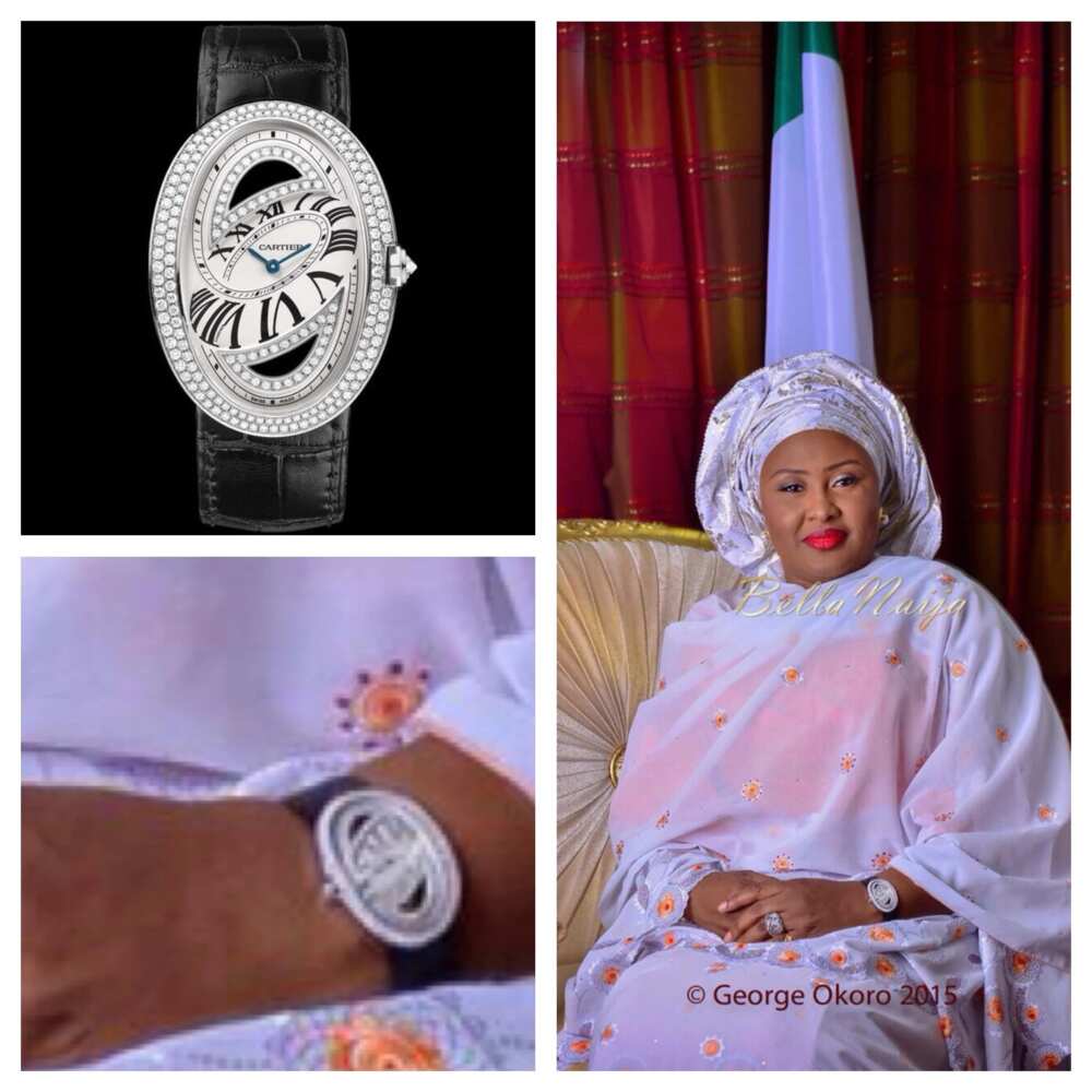 Aisha Buhari Wore Very Expensive Wristwatch