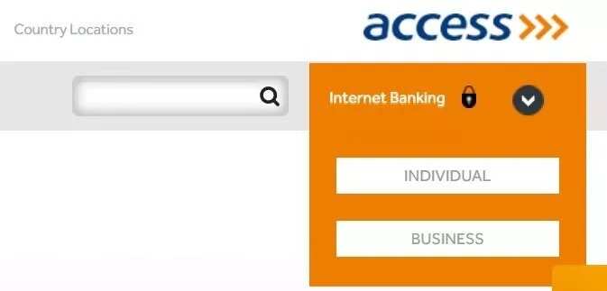 Access Bank online account balance check individual or business