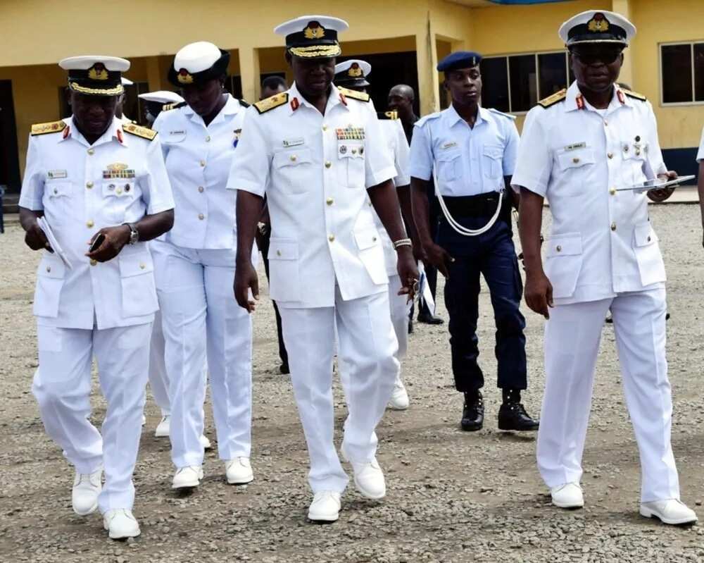 Nigerian Navy Head Officers