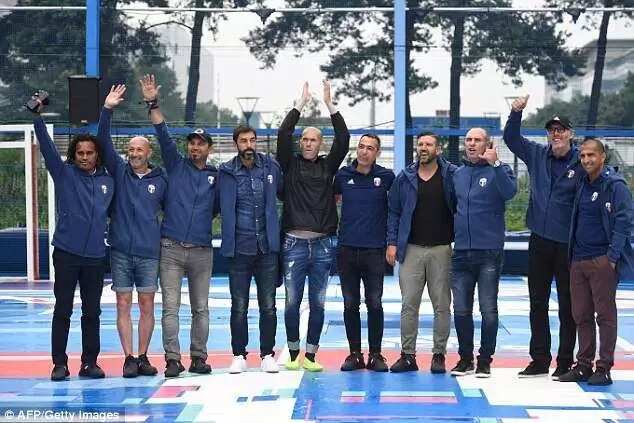 France '98 team reunite to celebrate their World Cup triumph after 20 years