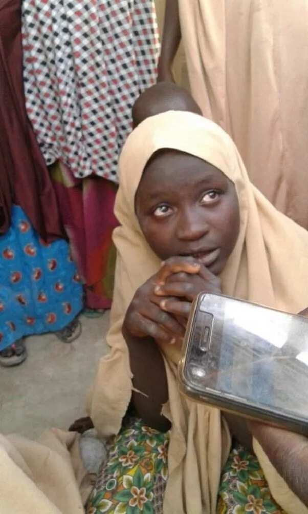 Breaking: Photos of recued Dapchi school girls emerge