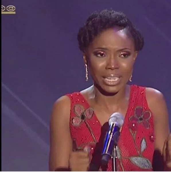 Exclusive: Bukky Ajayi shed tears at AMVCA 2016 (photos)
