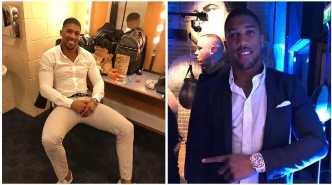 See cute photos of Anthony Joshua that your girlfriend must not see