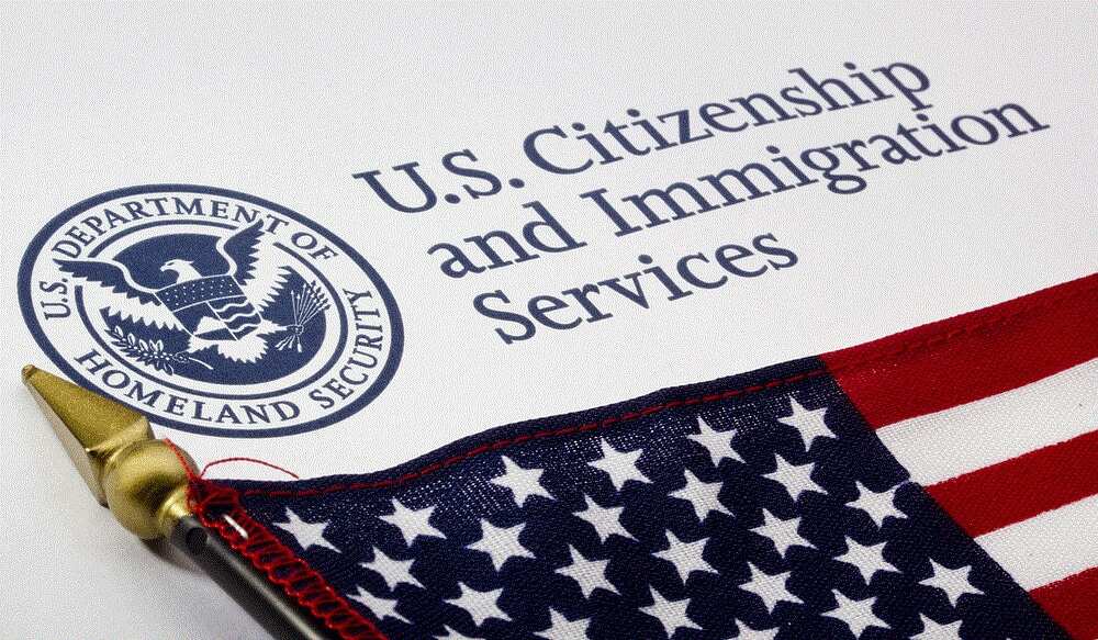 Logo of U.S. Citizenship and Immigration Services