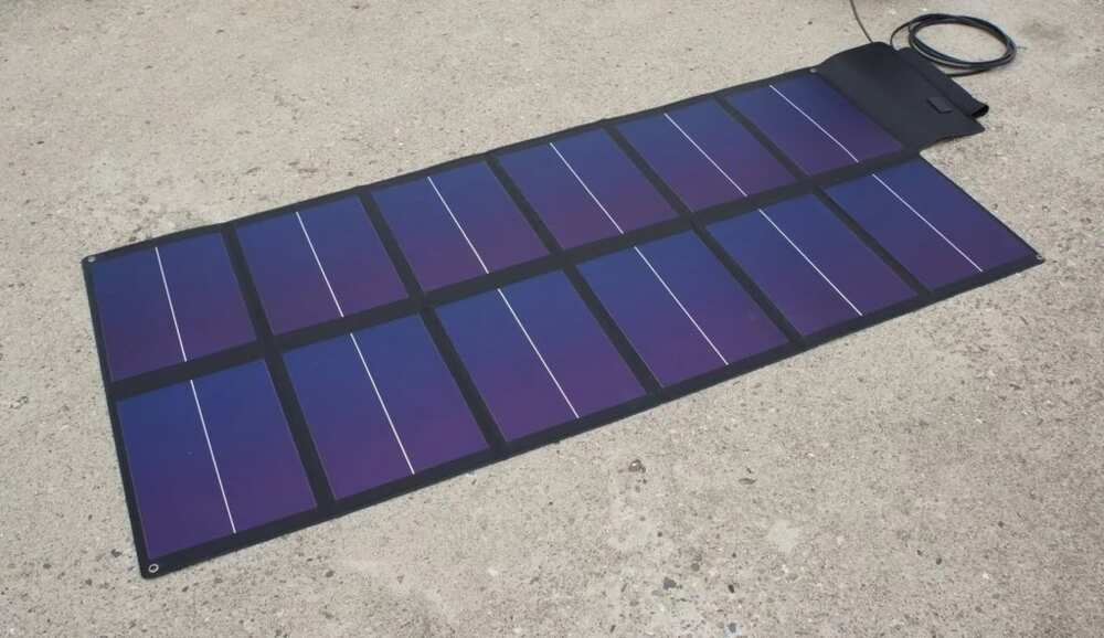 Folding Thin-Film solar panel