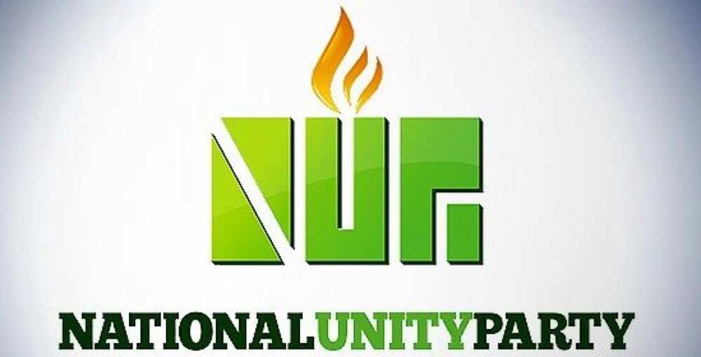 Nigerian political parties logo and full name NUP