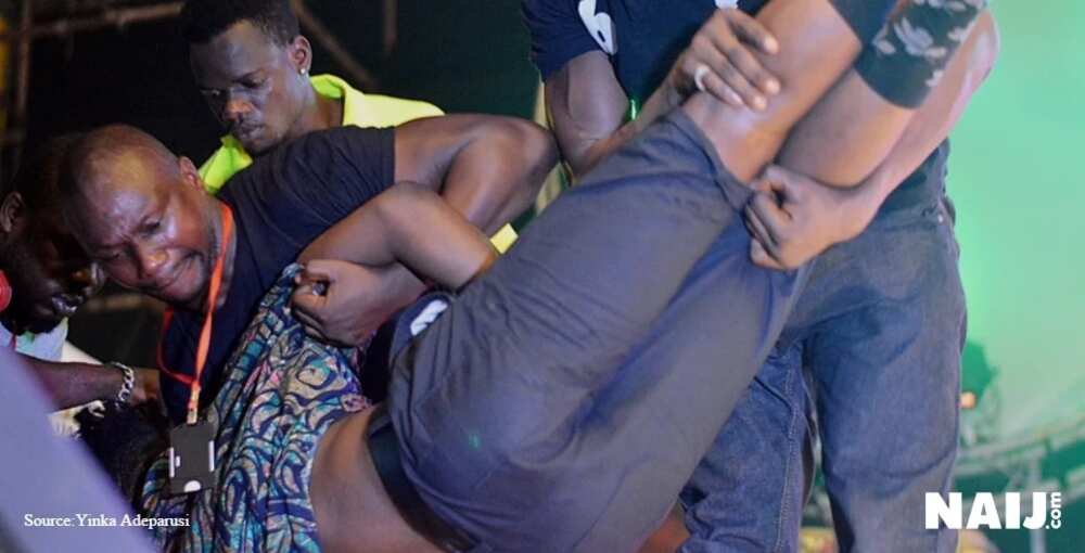 Artist Collapses On Stage During Performance At Felabration