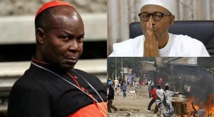 We are not safe in Nigeria, Cardinal Okogie raises alarm