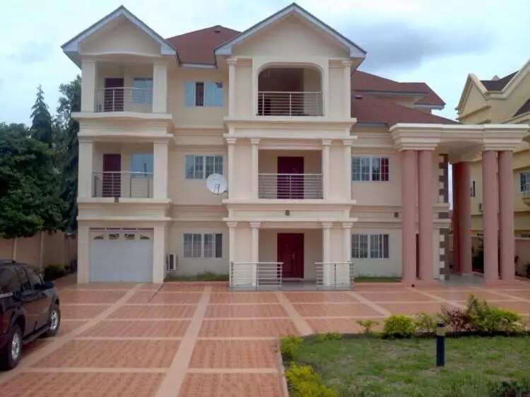 Genevieve Nnaji house in Accra