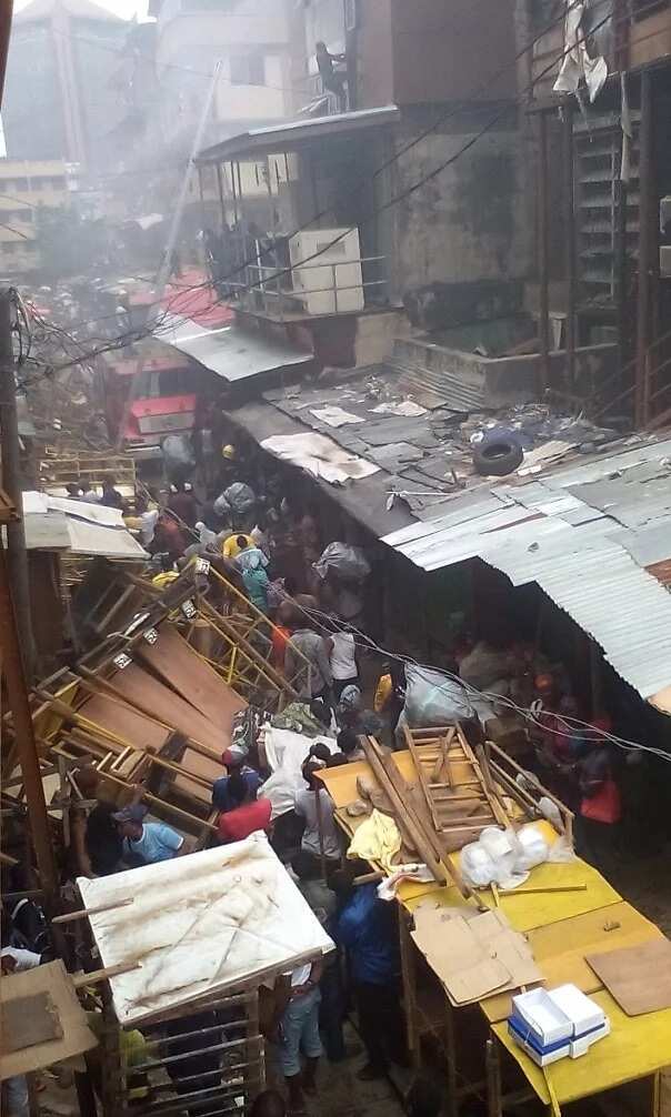 Another Fire Outbreak Hits Balogun Market (PHOTOS)