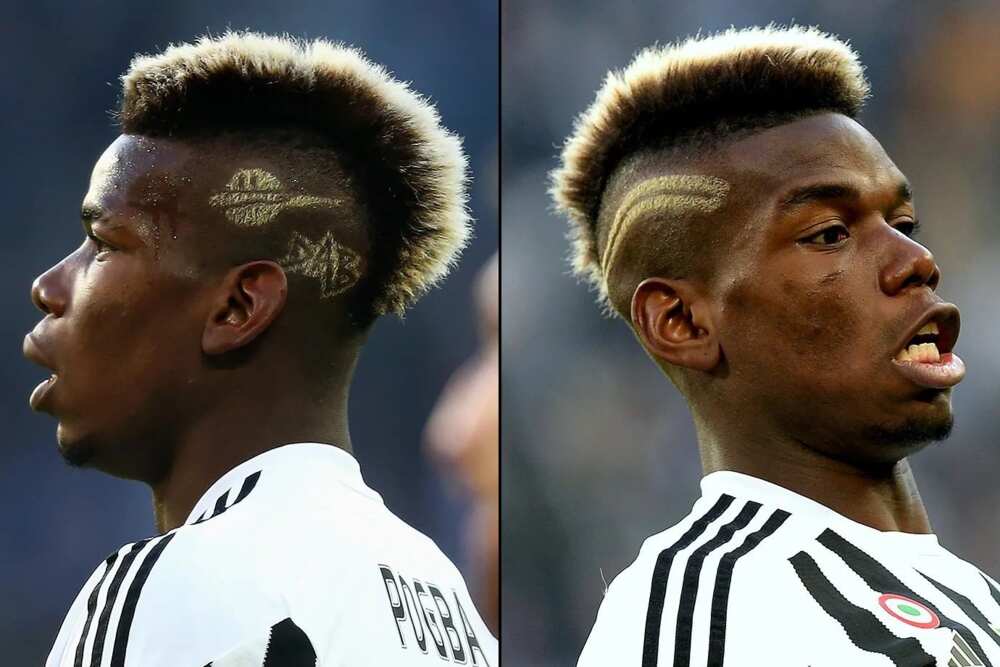 Pogba Crazy Hairstyles - Doing The Artist