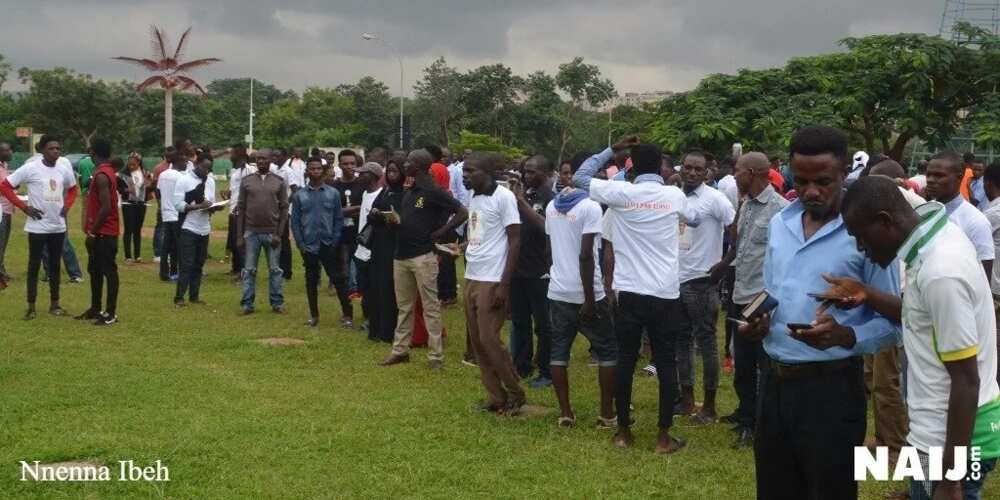 Charly Boy, others cancel protest to Aso Rock for fear of clash with pro-Buhari group (photos) Charly Boy, others cancel protest to Aso Rock for fear of clash with pro-Buhari group (photos)