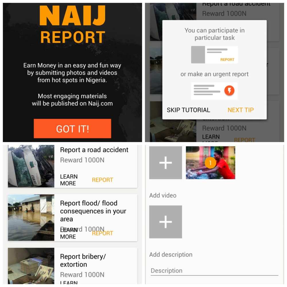 News For Money: Get Paid For Using NAIJ REPORT App