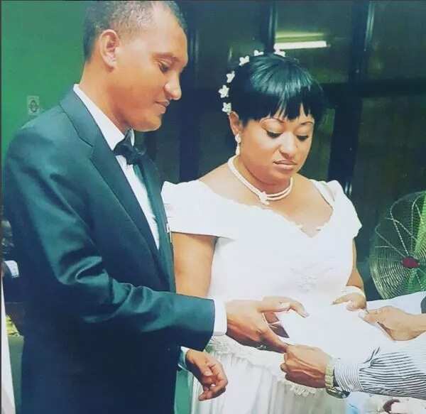 Ronke Oshodioke Marks Wedding Anniversary With Cute Pictures